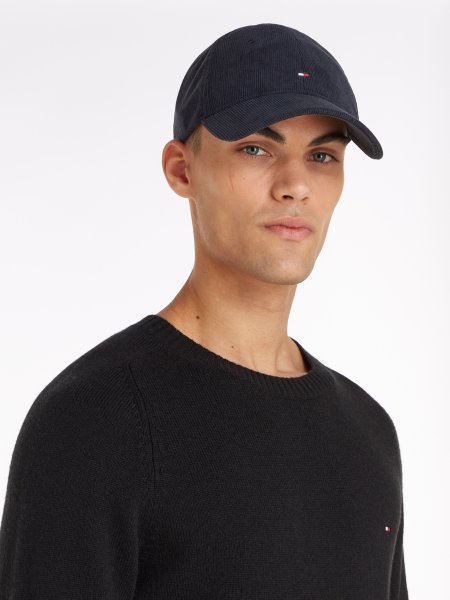 TOMMY HILFIGER Hilfiger Flag 6-Panel Cap aus Cord 10757417