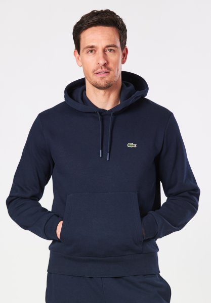 Lacoste navy clearance hoodie