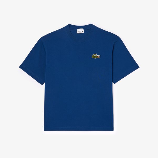 LACOSTE Loose Fit T-Shirt aus Baumwoll-Jersey 10755026