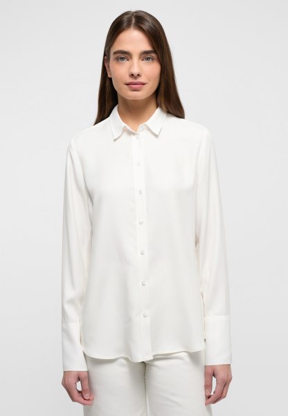 ETERNA Viscose Shirt Bluse Viskose Langarm 10729242