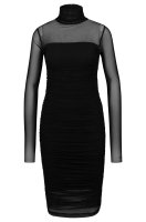 Vorschau: HUGO Slim Fit Kleid mit geraffter Vorderseite 10706114
