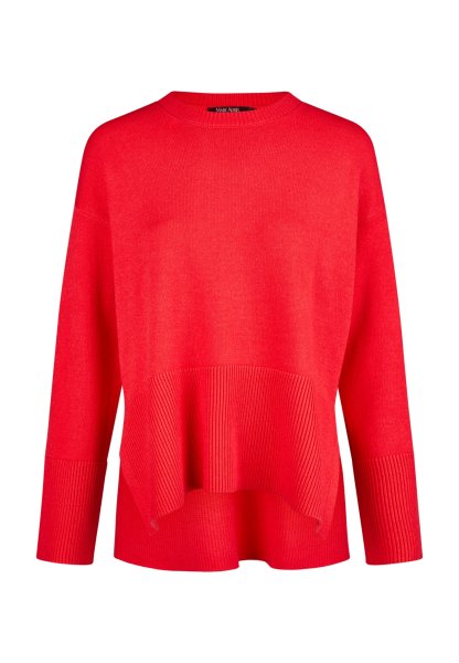 MARC AUREL Pullover mit breitem Rippenabschluss 10780261