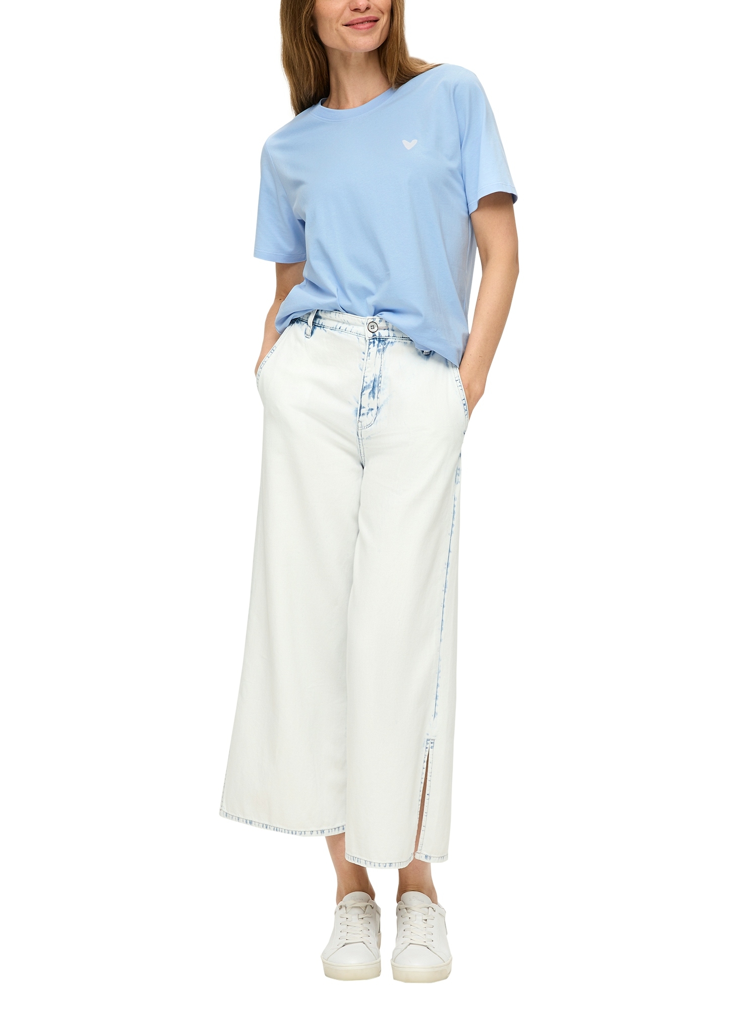 S.OLIVER Jersey-Shirt im Relaxed Fit mit Grafikprint 10765673 