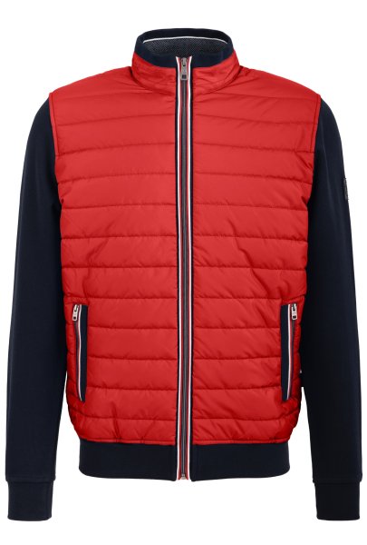 BUGATTI Sweatjacke Stehkragen Hybrid 10730105