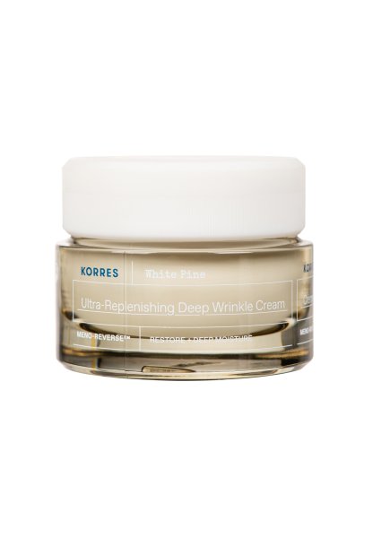 KORRES WHITE PINE Meno Reverse™ Intensiv auffüllende Creme bei tiefen Falten für sehr trockene-dehyd