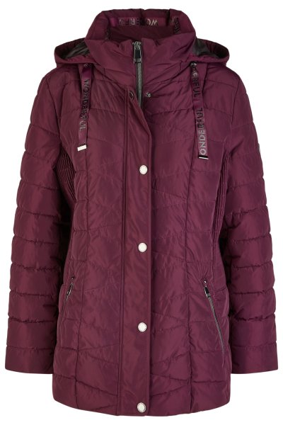 BARBARA LEBEK Jacke Down Free mit Kapuze 10760821