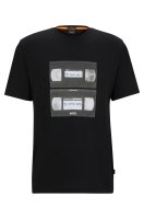 Vorschau: BOSS ORANGE T-Shirt mit Musik-Print 10728969