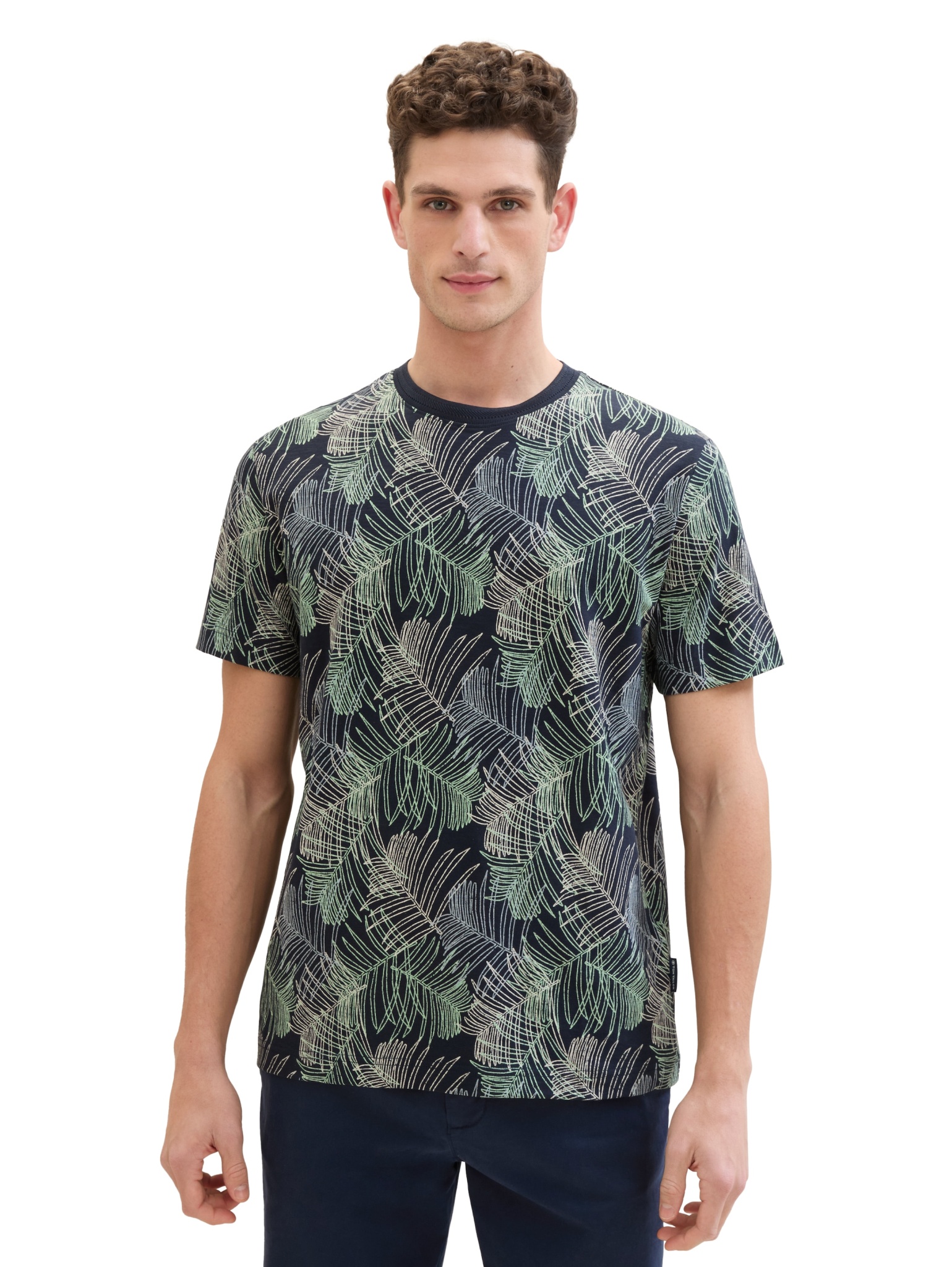 TOM TAILOR T-Shirt mit Allover-Print 10755152