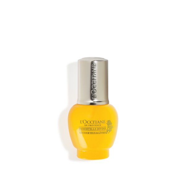 L'Occitane IMMORTELLE DIVINE AUGEN- UND LIPPENKONTURENPFLEGE 15 ML