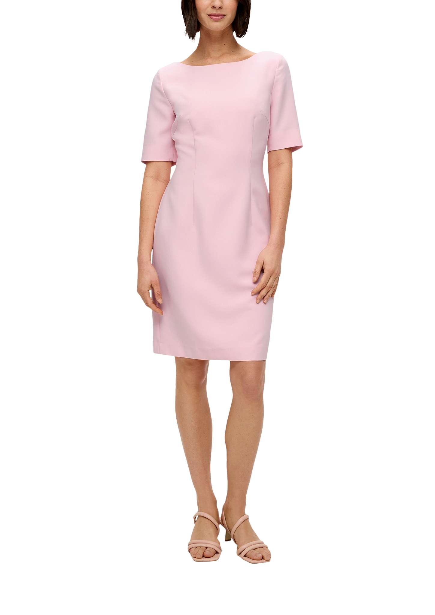 S.OLIVER BLACK LABEL Kleid mit U-Boot-Ausschnitt 10746119 kaufen 