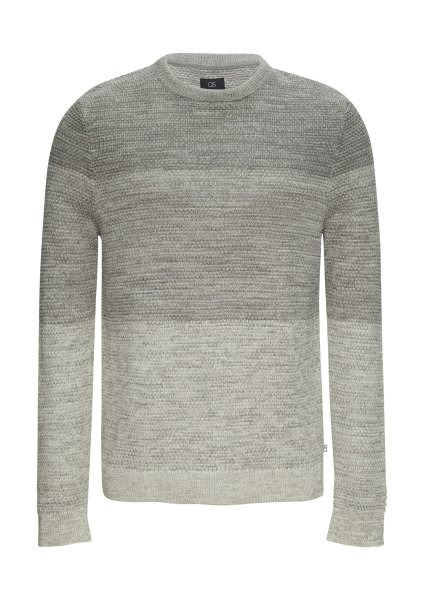 QS Strickpullover in melierter Streifenoptik 10764730