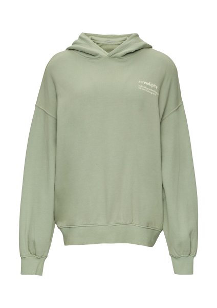 QS Oversized-Kapuzensweatshirt mit Waschung 10764760