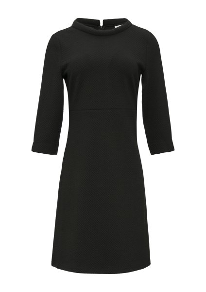 S.OLIVER BLACK LABEL Jersey-Kleid mit Musterstruktur 10764891