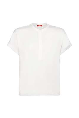 MARC O´POLO DENIM RIPP-JERSEY-T-SHIRT AUS ELASTISCHEM BIO  