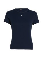 Vorschau: TOMMY JEANS Essential Slim Fit Rippstrick T-Shirt 10735028