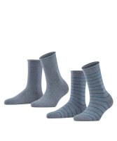 Vorschau: FALKE Happy Stripe 2-Pack Socken 10612882