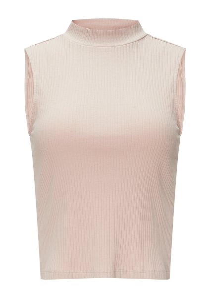 QS Verkürztes Ripptop mit Turtleneck 10760991