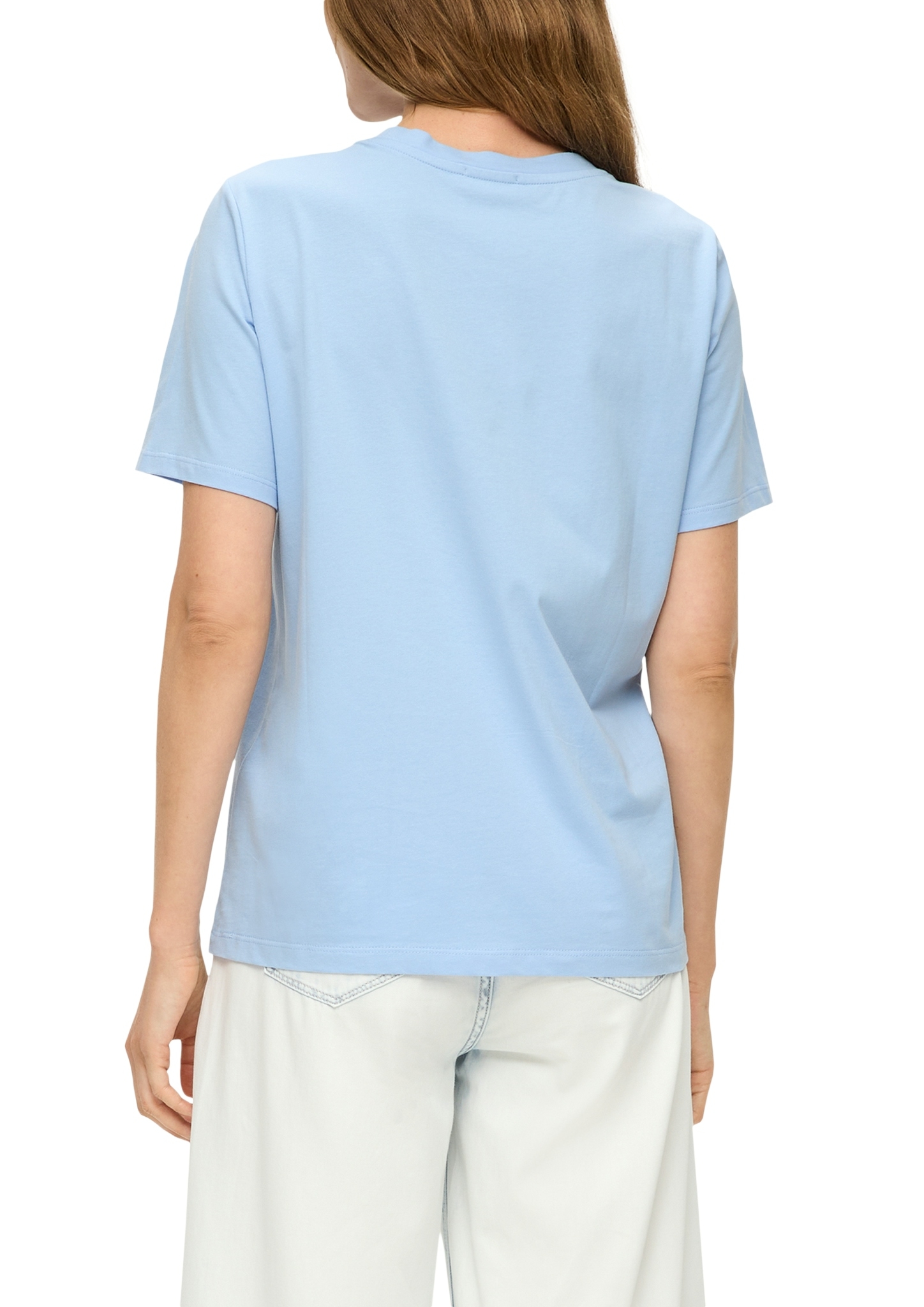 S.OLIVER Jersey-Shirt im Relaxed Fit mit Grafikprint 10765673 