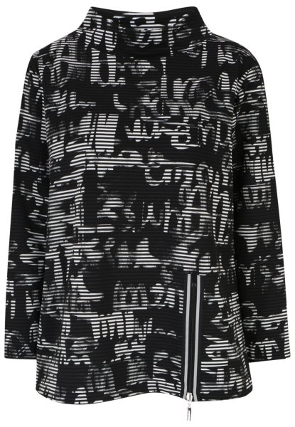 DORIS STREICH Shirt-Pulli mit Graffiti-Print 10766950