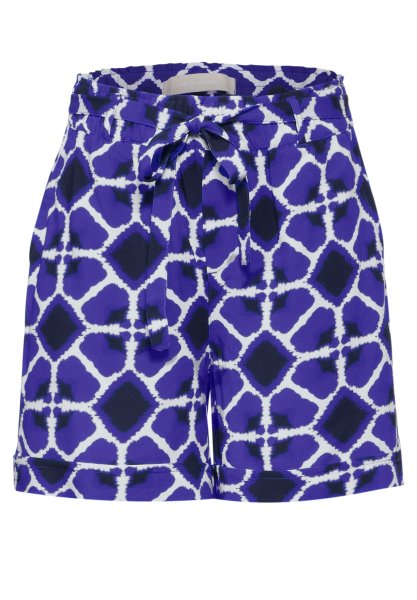 STREET ONE Paperbag Shorts mit Print 10763084