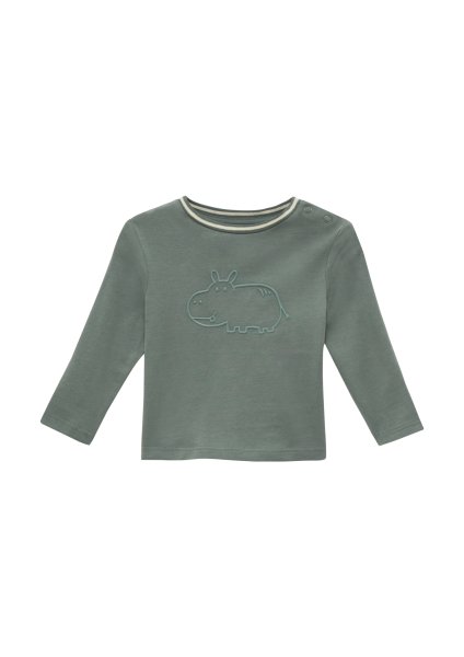 S.OLIVER Longsleeve mit 3D-Effekt 10765024