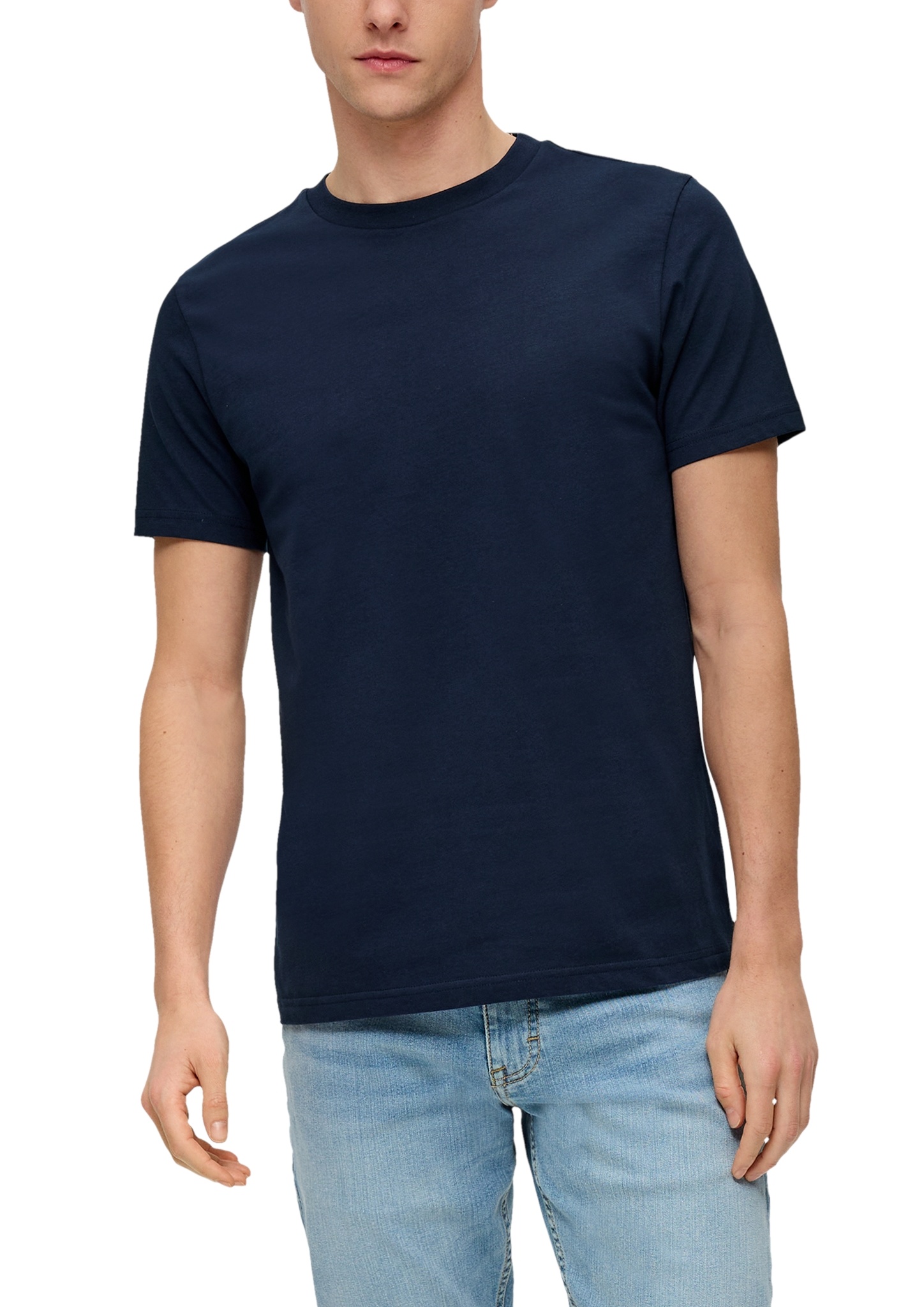QS T-Shirt mit Rundhalsausschnitt 10743519
