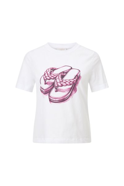 RICH & ROYAL T-Shirt mit Flip Flop Print 10767354