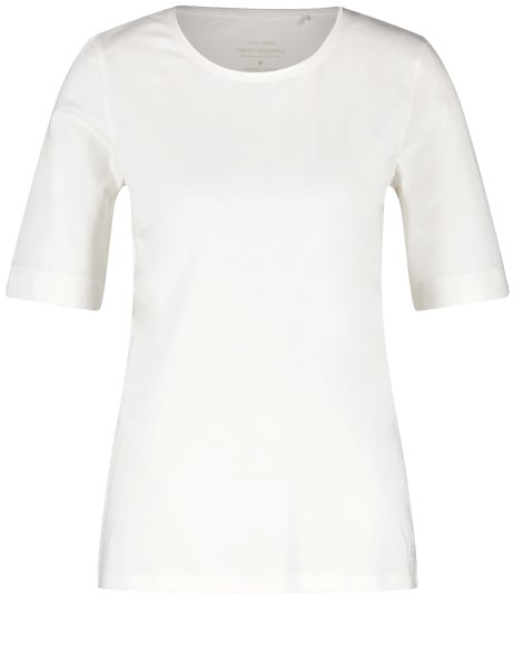 GERRY WEBER EDITION T-Shirt mit Satinblende 10763145