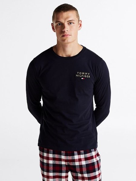 TOMMY HILFIGER Lounge-Langarmshirt 10716375