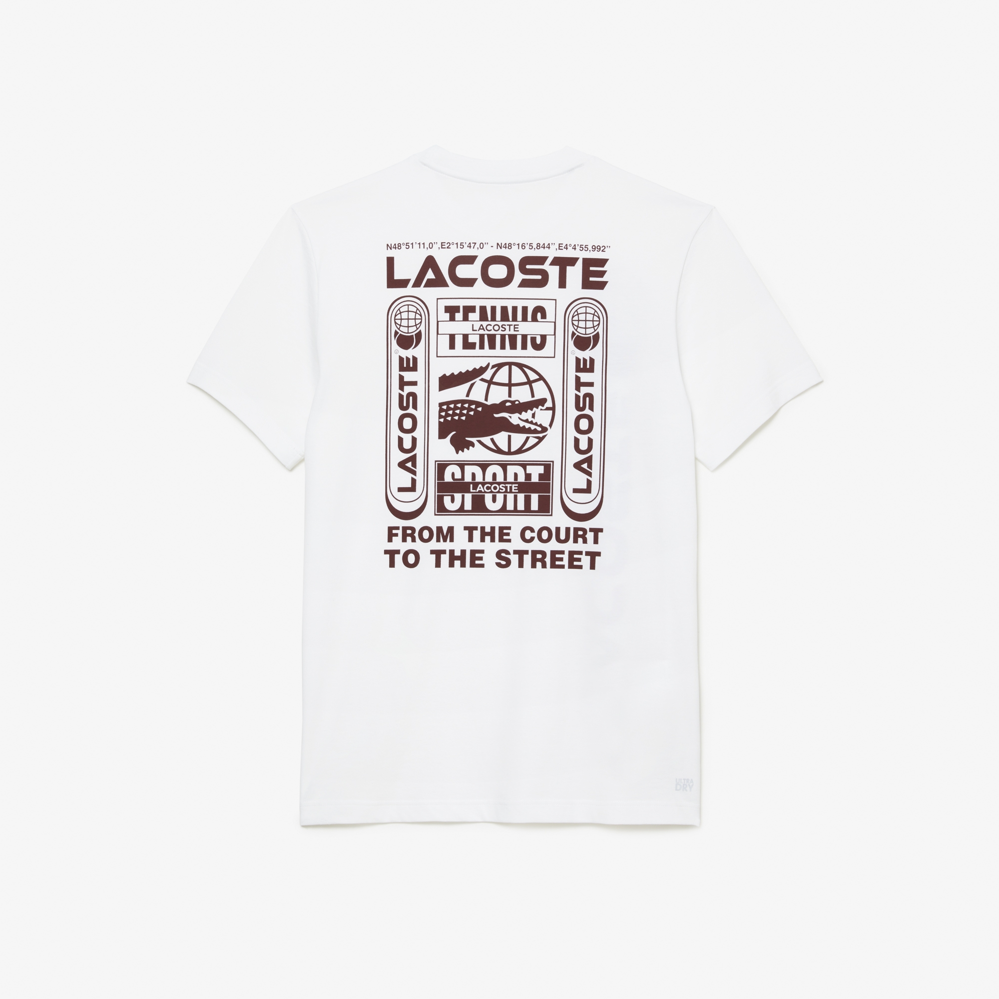 LACOSTE T-Shirt mit Backprint 10715523