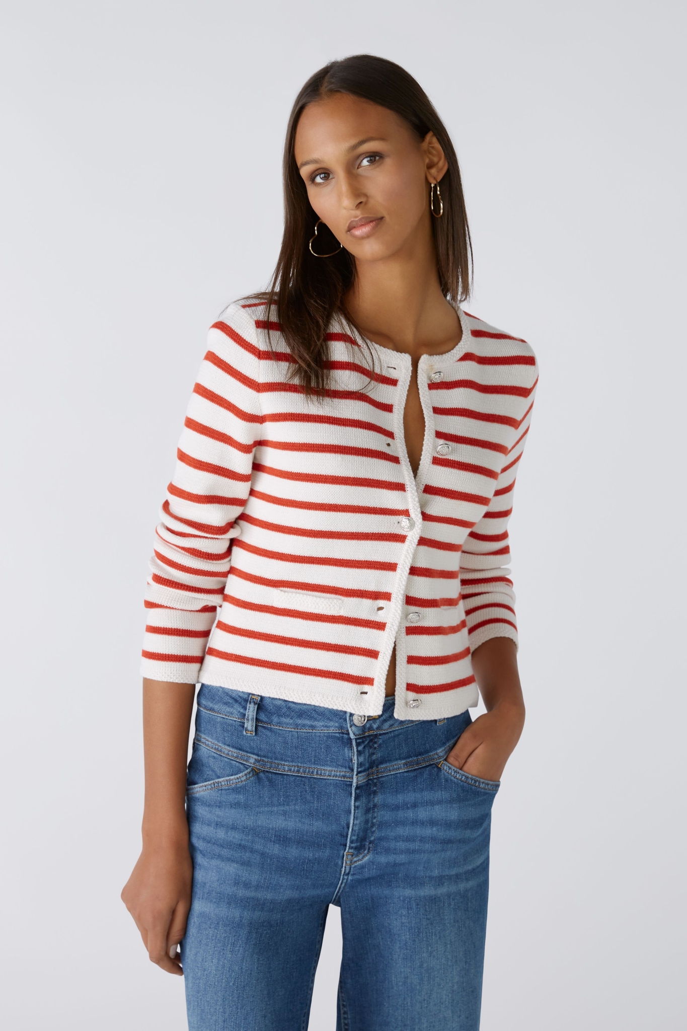 OUI Strickjacke Baumwollmischung 10736309 kaufen | WÖHRL