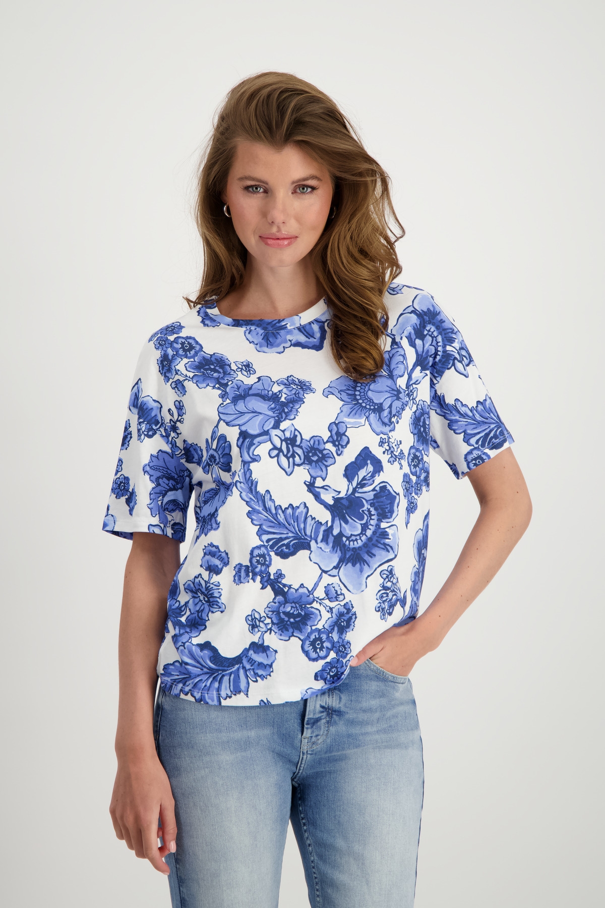 MONARI T-Shirt mit Blumen 10751335 kaufen | WÖHRL 