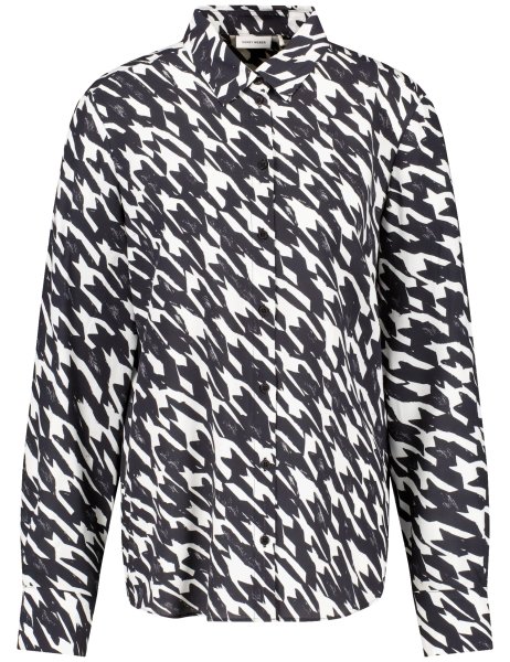 GERRY WEBER COLLECTION Nachhaltige Bluse mit Ikat-Print 10763134