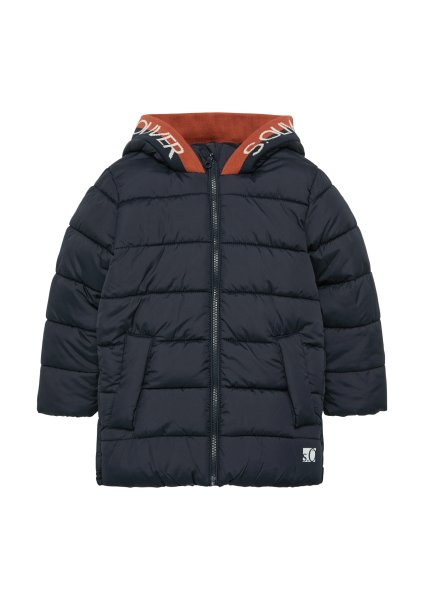 S.OLIVER Steppjacke mit Kontraststreifen und Fleecefutter 10760182