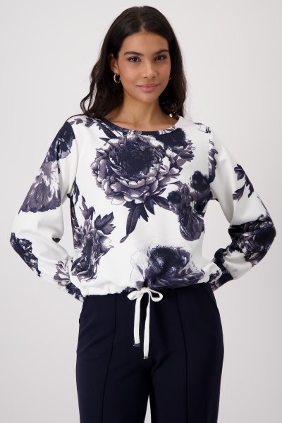 MONARI Sweatshirt mit Blumenmuster 10790238