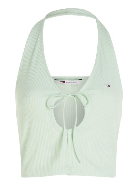 TOMMY JEANS Geripptes Neckholder Top 10735072 kaufen | WÖHRL