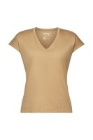 Vorschau: ESPRIT COLLECTION V-Neck-T-Shirt aus merzerisierter Pima-Baumwolle 10739994