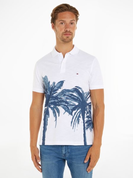 TOMMY HILFIGER Polo 1/2 Arm Palmen-Print 10736148 kaufen | WÖHRL 