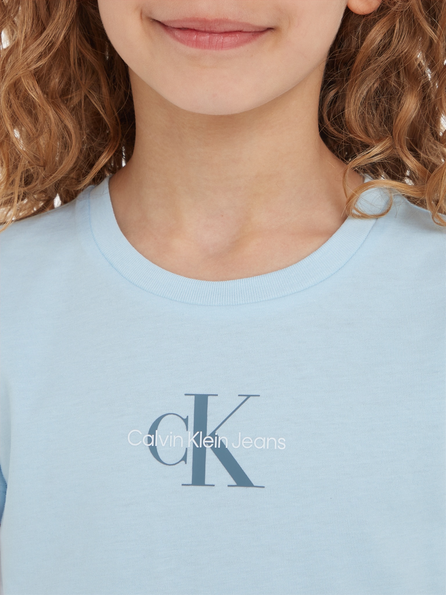 CALVIN KLEIN Schmales T-Shirt mit Logo-Print 10642010