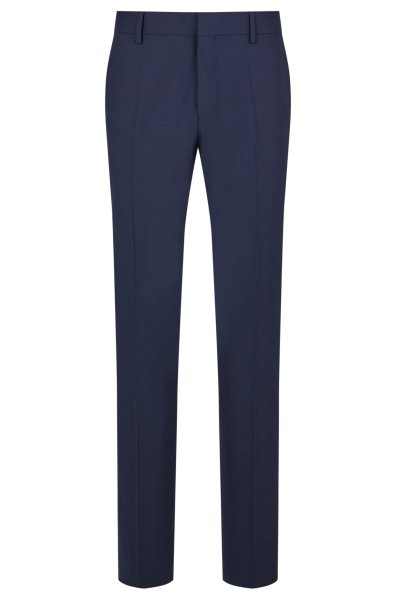 BOSS SLIM-FIT HOSE AUS STRETCH-SCHURWOLLE Genius-MM-224 10665623