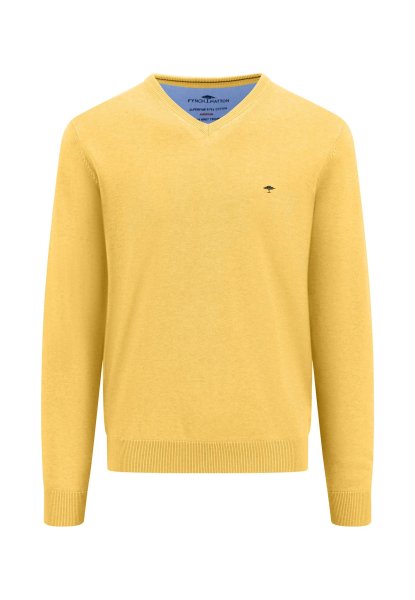 FYNCH HATTON Strickpullover V-Neck Superfine 10767837