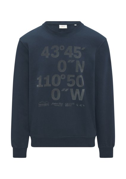 S.OLIVER Sweatshirt mit Flock-Print 10764748