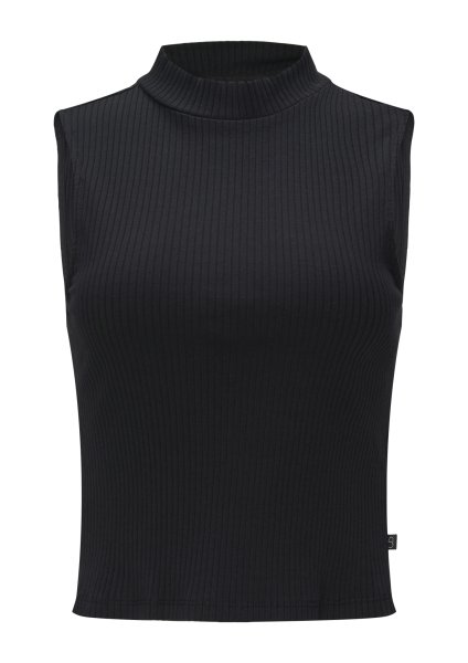 QS Verkürztes Ripptop mit Turtleneck 10760991