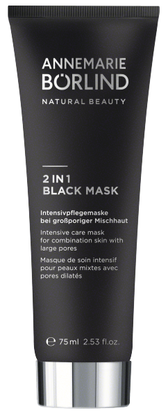 ANNEMARIE BÖRLIND 2 IN 1 BLACK MASK