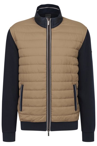 BUGATTI Sweatjacke mit Querstepp 10769380