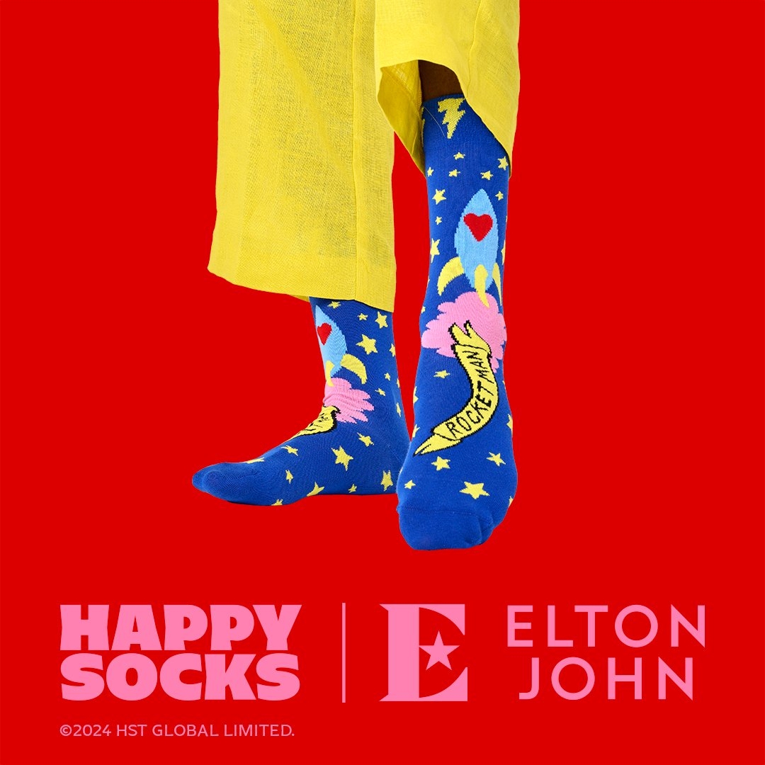 HAPPY SOCKS ELTON ROCKET MAN SOCK 10738131