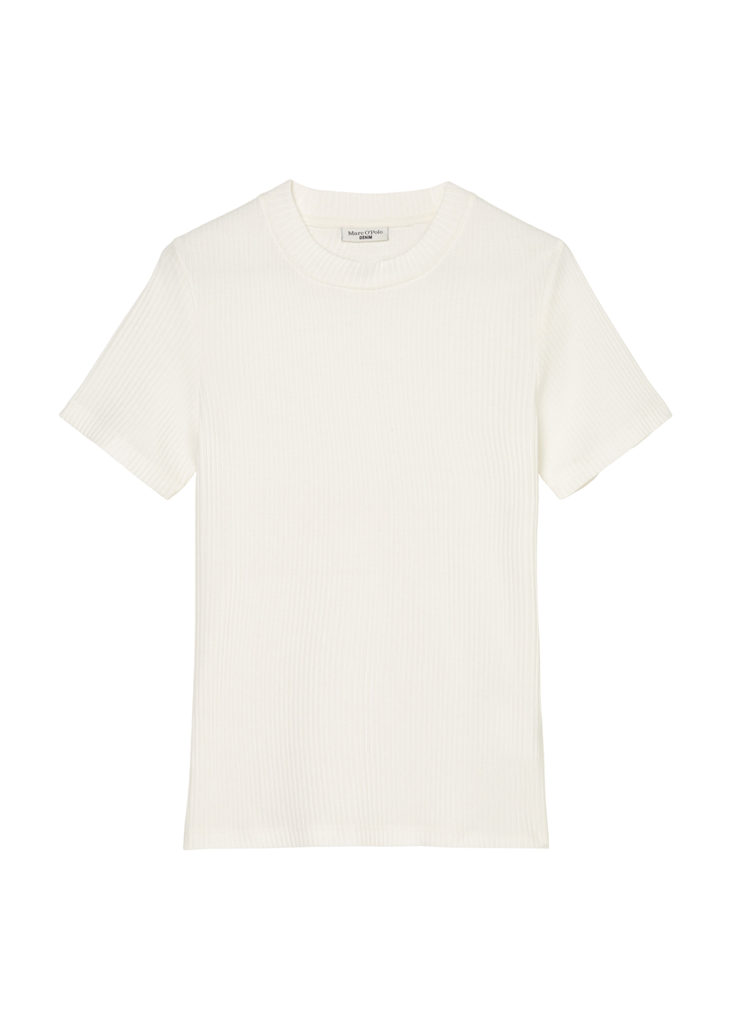 MARC O´POLO DENIM RIPP-JERSEY-T-SHIRT AUS ELASTISCHEM BIO  