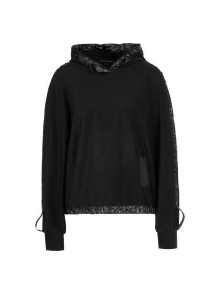 MARC CAIN Kapuzen-Sweatshirt mit Vario-Ärmeln 10766481