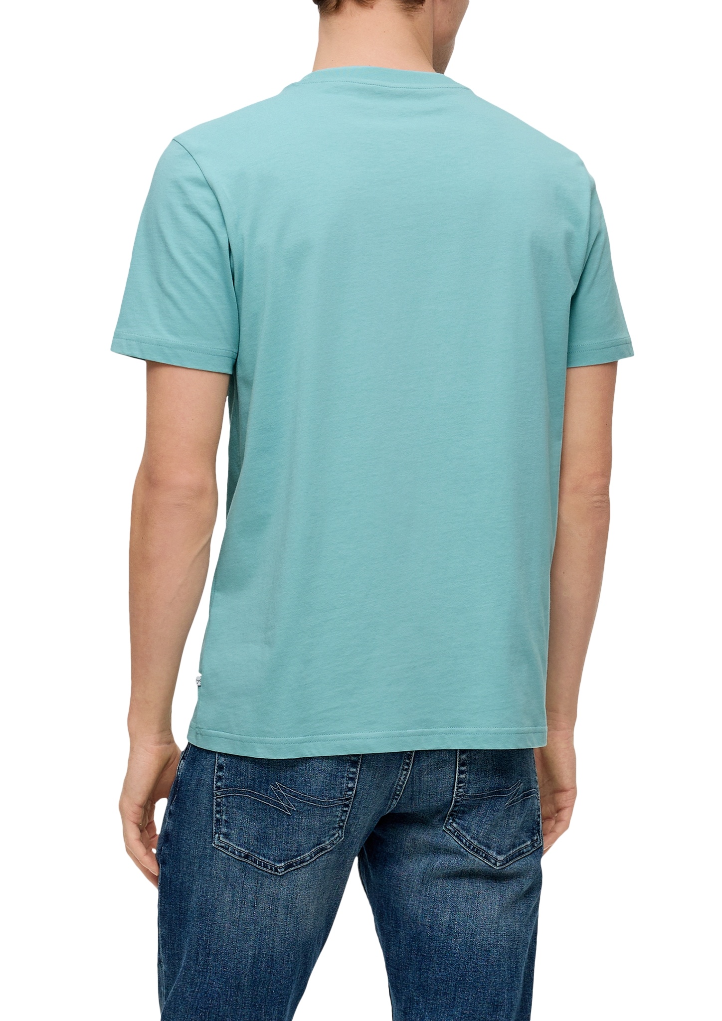 QS T-Shirt mit Rundhalsausschnitt 10743519