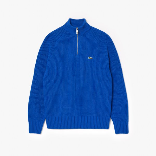 LACOSTE Pullover mit Reißverschluss am Kragen 10755018